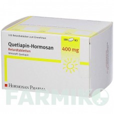 КВЕТИАПИН (QUETIAPIN) 400 мг таблетки 100 шт - Кветиапин HORMOSAN PHARMA