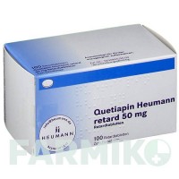 КВЕТИАПИН (QUETIAPIN) 50 мг таблетки 100 шт - Кветиапин HEUMANN PHARMA