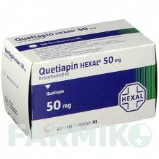 КВЕТИАПИН (QUETIAPIN) 50 мг таблетки 100 шт - Кветиапин HEXAL