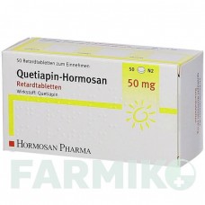 КВЕТИАПИН (QUETIAPIN) 50 мг таблетки 50 шт - Кветиапин HORMOSAN PHARMA