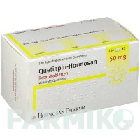 КВЕТІАПІН (QUETIAPIN) 50 мг таблетки 100 шт - Кветіапін HORMOSAN PHARMA