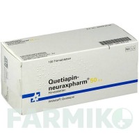 КВЕТИАПИН (QUETIAPIN) 50 мг таблетки 10 шт - Кветиапин NEURAXPHARM
