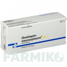 КВЕТИАПИН (QUETIAPIN) 50 мг таблетки 50 шт - Кветиапин NEURAXPHARM