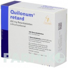 КВИЛОНУМ (QUILONUM) таблетки 100 шт - Литий TEOFARMA