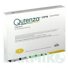 КУТЕНЗА (QUTENZA) 179 мг пластырь 1 шт - Капсаицин ORIFARM