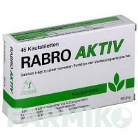 РАБРО (RABRO) таблетки 45 шт - Активные вещества TEOFARMA