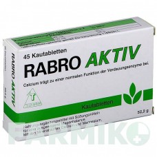 РАБРО (RABRO) таблетки 45 шт - Активные вещества TEOFARMA