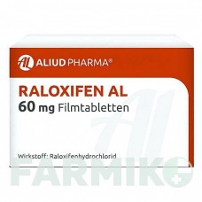 РАЛОКСИФЕН (RALOXIFEN) 60 мг таблетки 28 шт - Ралоксифен ALIUD PHARMA