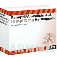 РАМИПРИЛ (RAMIPRIL) 10 мг/10 мг капсулы 98 шт - Рамиприл, Амлодипин ABZ PHARMA