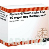 РАМИПРИЛ (RAMIPRIL) 10 мг/5 мг капсулы 98 шт - Рамиприл, Амлодипин ABZ PHARMA