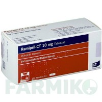 РАМІПРИЛ (RAMIPRIL) 10 мг таблетки 100 шт - Раміприл ABZ PHARMA