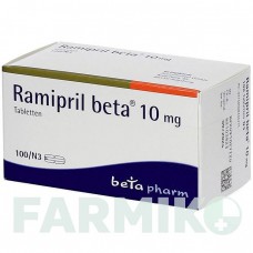 РАМИПРИЛ (RAMIPRIL) 10 мг таблетки 100 шт - Рамиприл BETAPHARM