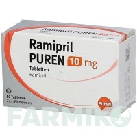 РАМІПРИЛ (RAMIPRIL) 10 мг таблетки 50 шт - Раміприл PUREN PHARMA