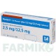 РАМИПРИЛ (RAMIPRIL) 2,5 мг/12,5 мг таблетки 20 шт - Рамиприл, Гидрохлоротиазид 1 A PHARMA