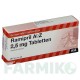 РАМИПРИЛ (RAMIPRIL) 2,5 мг таблетки 20 шт - Рамиприл ABZ PHARMA