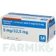 РАМИПРИЛ (RAMIPRIL) 5 мг/12,5 мг таблетки 20 шт - Рамиприл, Гидрохлоротиазид 1 A PHARMA