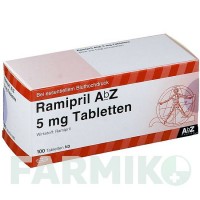 РАМИПРИЛ (RAMIPRIL) 5 мг таблетки 100 шт - Рамиприл ABZ PHARMA