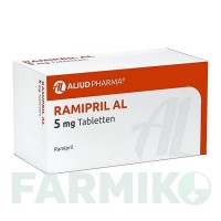 РАМИПРИЛ (RAMIPRIL) 5 мг таблетки 100 шт - Рамиприл ALIUD PHARMA