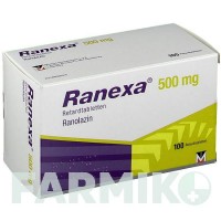РАНЕКСА (RANEXA) 500 мг таблетки 100 шт - Ранолазин BERLIN-CHEMIE