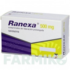 РАНЕКСА (RANEXA) 500 мг таблетки 100 шт - Ранолазин KOHLPHARMA