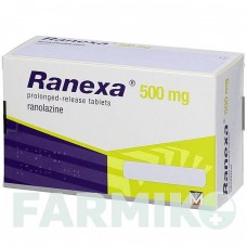 РАНЕКСА (RANEXA) 500 мг таблетки 100 шт - Ранолазин PARANOVA PACK