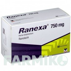 РАНЕКСА (RANEXA) 750 мг таблетки 60 шт - Ранолазин BERLIN-CHEMIE