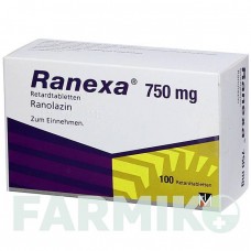 РАНЕКСА (RANEXA) 750 мг таблетки 100 шт - Ранолазин ORIFARM