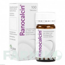 РАНОКАЛЬЦИН (RANOCALCIN) таблетки 100 шт - Гомеопатія HOMOOPATHISCHES ALEXANDER PFLUGER