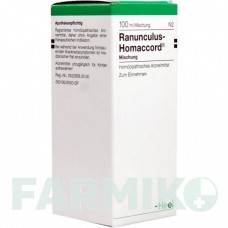 РАНУНКУЛЮС ХОМАККОРД (RANUNCULUS HOMACCORD) краплі 100 мл - Гомеопатія BIOLOGISCHE HEILMITTEL HEEL