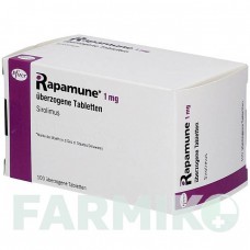 РАПАМУН (RAPAMUNE) 1 мг таблетки 100 шт - Сиролимус EMRA-MED