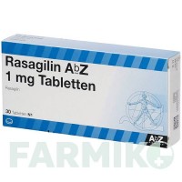 РАЗАГІЛІН (RASAGILIN) 1 мг таблетки 30 шт - Разагілін ABZ PHARMA
