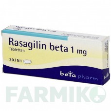 РАЗАГИЛИН (RASAGILIN) 1 мг таблетки 30 шт - Разагилин BETAPHARM