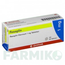 РАЗАГИЛИН (RASAGILIN) 1 мг таблетки 60 шт - Разагилин GLENMARK