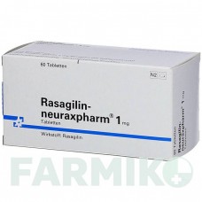РАЗАГИЛИН (RASAGILIN) 1 мг таблетки 60 шт - Разагилин NEURAXPHARM