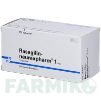 РАЗАГИЛИН (RASAGILIN) 1 мг таблетки 100 шт - Разагилин NEURAXPHARM