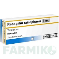 РАЗАГИЛИН (RASAGILIN) 1 мг таблетки 100 шт - Разагилин RATIOPHARM