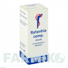 РАТАНИЯ КОМП (RATANHIA COMP) раствор 20 мл - Гомеопатия WELEDA