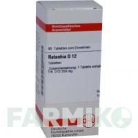 РАТАНИЯ (RATANHIA) D 12 таблетки 80 шт - Гомеопатия DHU