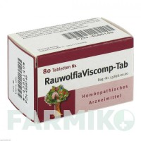 РАУВОЛЬФІЯВІСКОМП ТАБ (RAUWOLFIAVISCOMP TAB) таблетки 80 шт - Гомеопатія SCHUCK