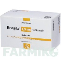 РЕАГІЛА (REAGILA) 1,5 мг капсули 98 шт - Карипразин 1 0 1 CAREFARM
