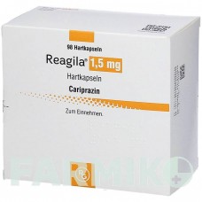 РЕАГИЛА (REAGILA) 1,5 мг капсулы 98 шт - Карипразин ABACUS MEDICINE