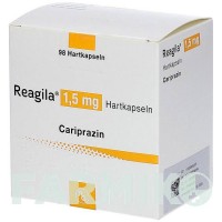 РЕАГІЛА (REAGILA) 1,5 мг капсули 98 шт - Карипразин CC PHARMA