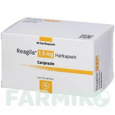 РЕАГИЛА (REAGILA) 1,5 мг капсулы 98 шт - Карипразин DOCPHARM