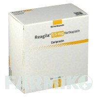 РЕАГИЛА (REAGILA) 1,5 мг капсулы 98 шт - Карипразин RECORDATI