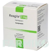РЕАГИЛА (REAGILA) 3 мг капсулы 98 шт - Карипразин AXICORP PHARMA