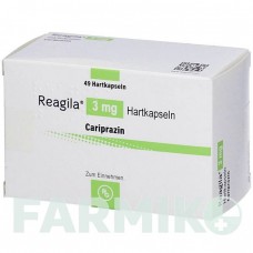 РЕАГИЛА (REAGILA) 3 мг капсулы 49 шт - Карипразин DOCPHARM