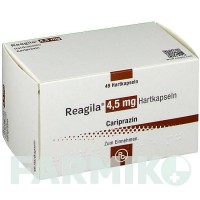 РЕАГІЛА (REAGILA) 4,5 мг капсули 49 шт - Карипразин RECORDATI