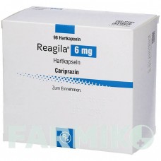 РЕАГІЛА (REAGILA) 6 мг капсули 49 шт - Карипразин ABACUS MEDICINE