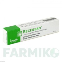 РЕЦЕССАН (RECESSAN) мазь 10 г - Полідоканол (лауромакрогол 400) CHEMISCHE FABRIK KREUSSLER