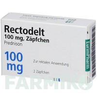 РЕКТОДЕЛТ (RECTODELT) 100 мг суппозитории 2 шт - Преднизон EURIMPHARM
